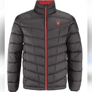 Spyder Mens Pelmo Puffer Coat down  Jacket Sz L